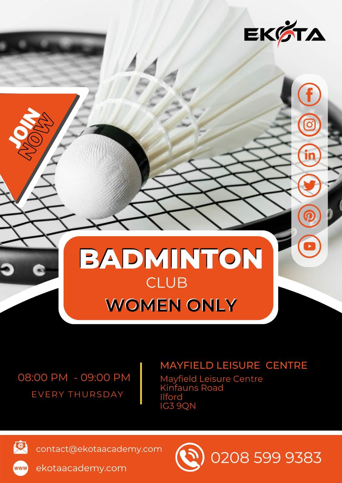 Badminton Slider Women